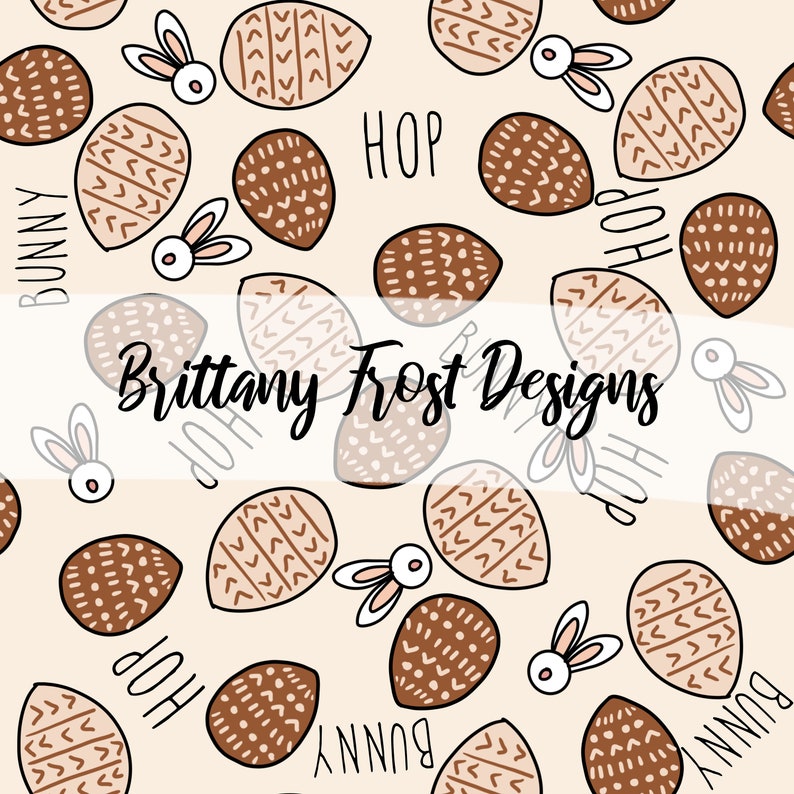 Boho Ostern Seamless Datei Bild 1