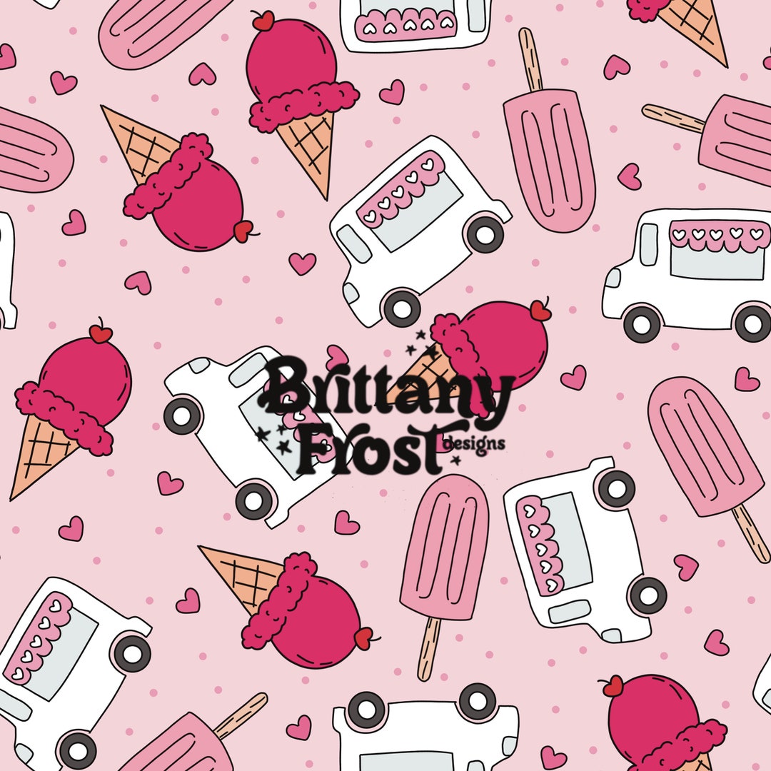 Love is Sweet Seamless File, Valentines Surface Pattern - Etsy