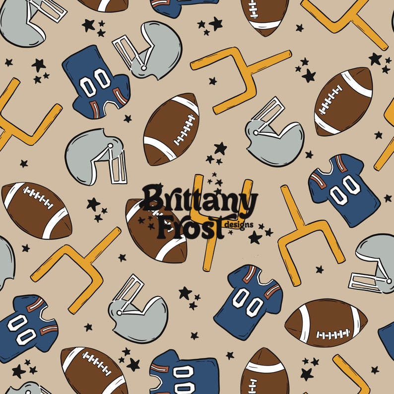 Football Seamless File, Football Surface Pattern - Etsy