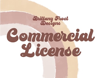 Add a COMMERCIAL LICENSE to your Order (Purchase in addition to each file)