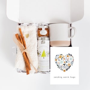 Get Well Soon Basket Women - Cozy Care Package with Tea & Mug, Ideal for Birthday, Sympathy, Thank You, Thinking of You