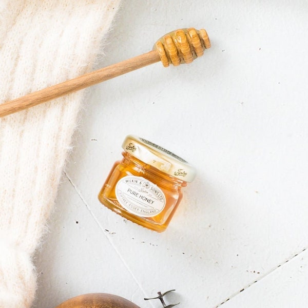 Mini Honey Jar | 1.oz Pure Honey In Glass Jar