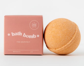 Pink Grapefruit Bath Bomb