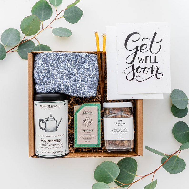 UnBoxMe Get Well Soon Gift For Men Include A Personalized Etsy