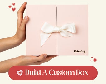 Build A Custom Gift Box For Her or Him, Mother's Day Gift Box, Care Package For Women, Birthday, Get Well, Sympathy,  Thinking Of You