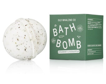 Spearmint + Eucalyptus Bath Bomb - Extra Large