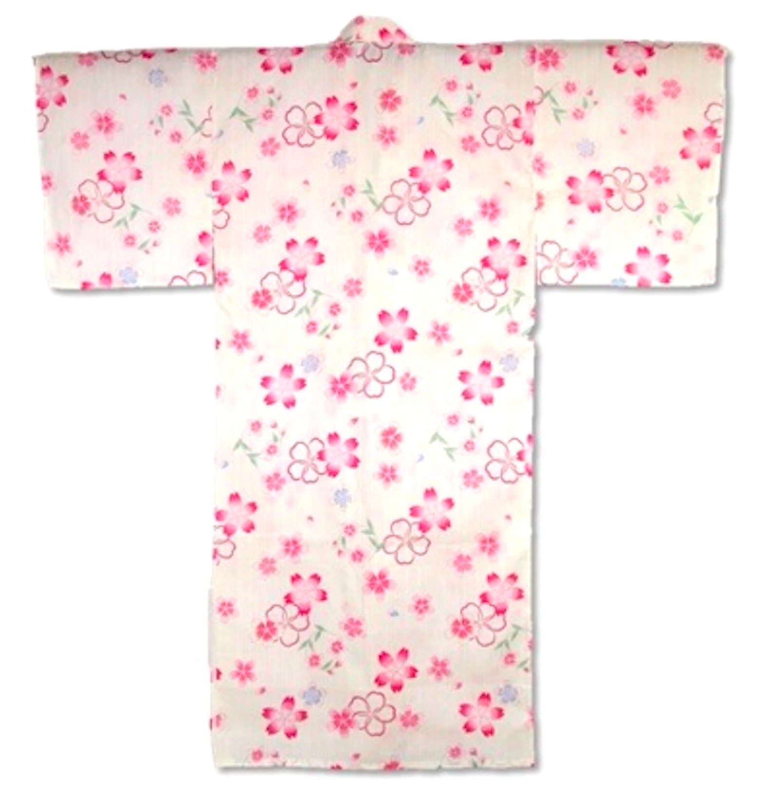 Sakura Cherry Blossom Women's Kimono Yukata Pink Cotton Etsy