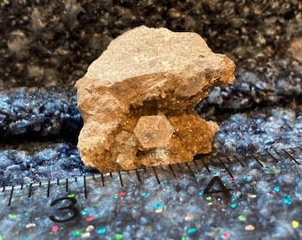 Diamant Herkimer avec druzy sur dolomite