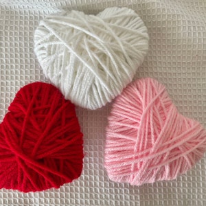 Set of 3 Heart Fillers | Valentine’s Day Decor | Bowl Filler | Tier Tray Decor