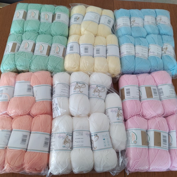 100 Gr. Baby Anti-Pilling Wolle, Rellana, Strickwolle, Häkeln, Babywolle,  Einfarbig, Flauschig, RESTVERKAUF