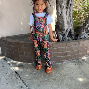Halloween Movies Overalls