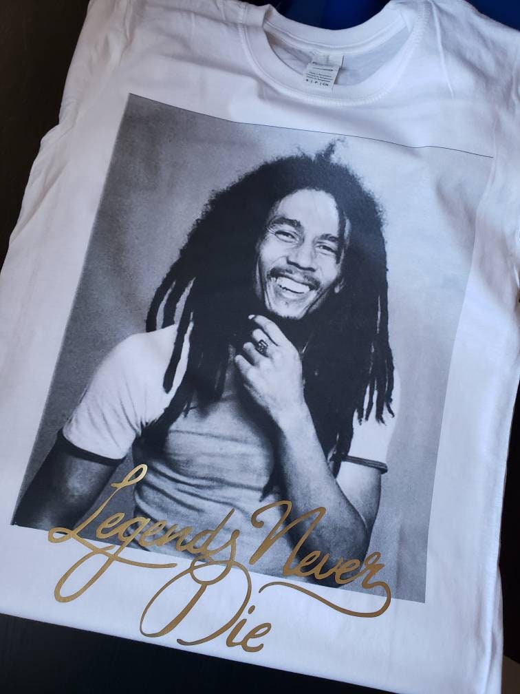 Discover Marley "LND" Bob Marley Reggae T-Shirt