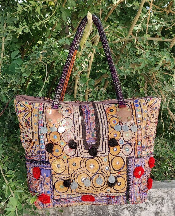 Fast Shipping Banjara Hand Bag Hand Embroidered Banjara Bag Indian Vintage  Shoulder Bag Handmade Bohemian Colorful Tote Bag - Etsy