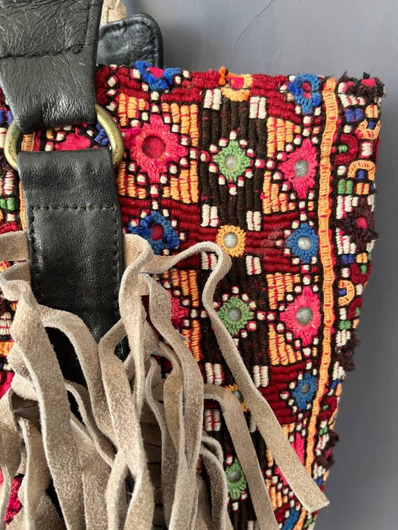Indian Handmade Banjara Vintage Colourfull Bag In… - image 5