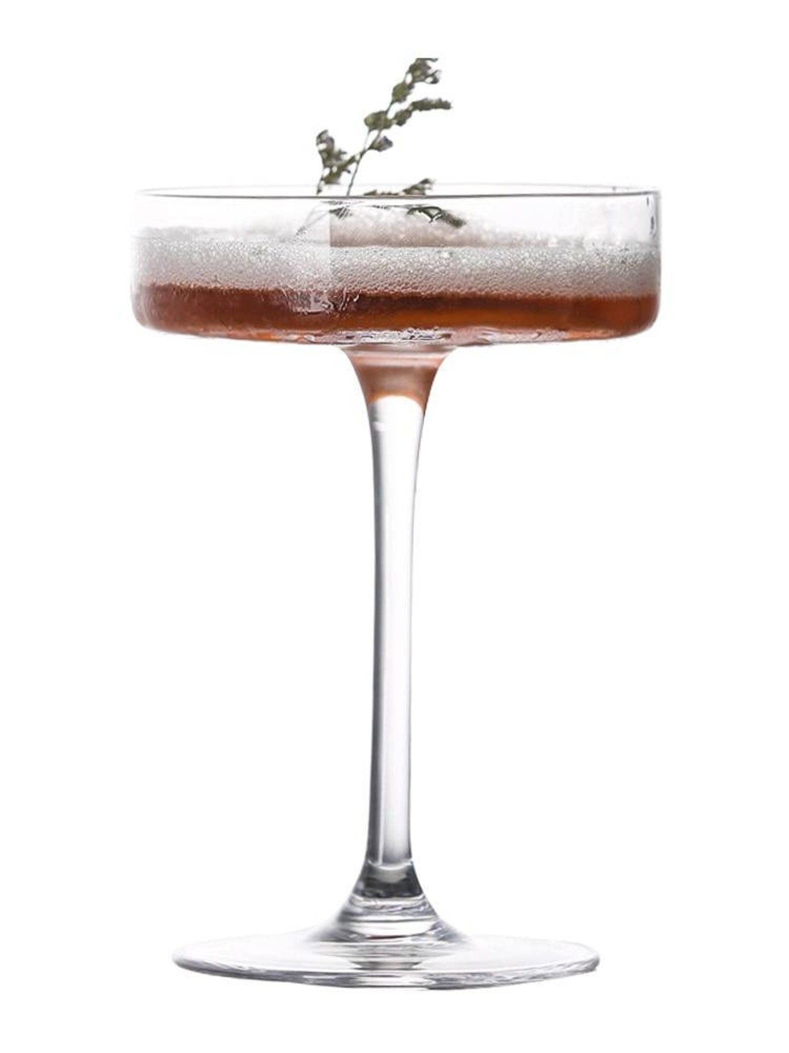 Set of 4 130ml Flat Coupe Cocktail Glasses Etsy