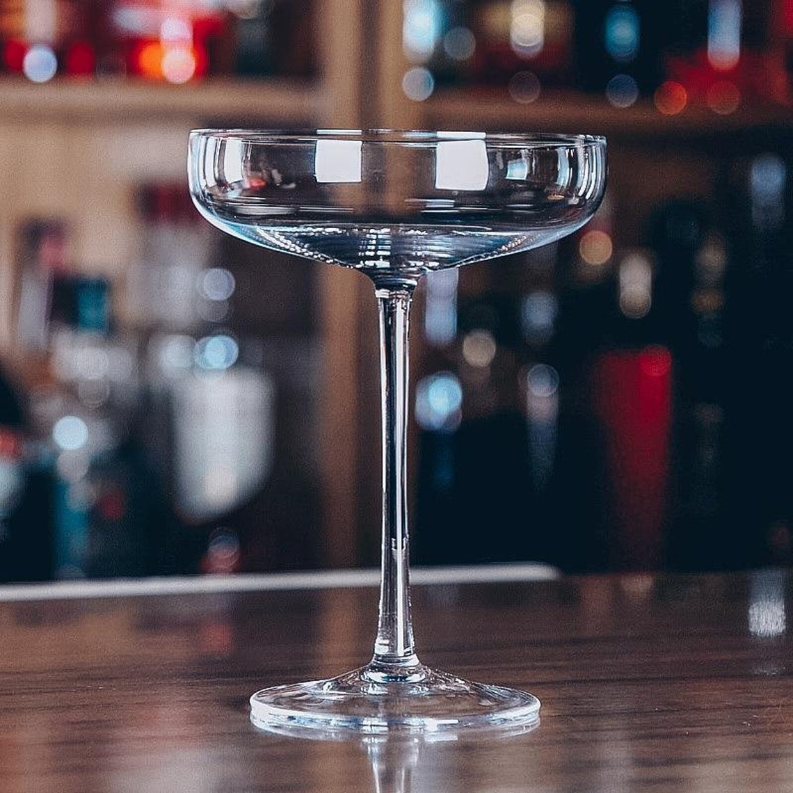 Set of 4 130ml Flat Coupe Cocktail Glasses Etsy