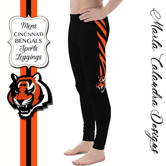 CINCINNATI BENGALS FOOTBALL Colors Men's Sports Leggings Etsy