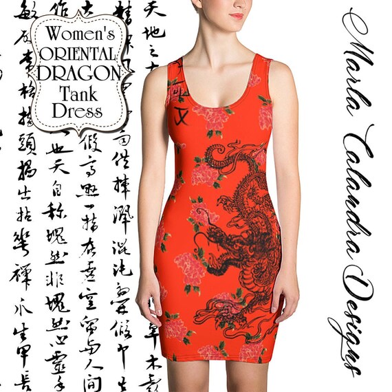 red dragon dress