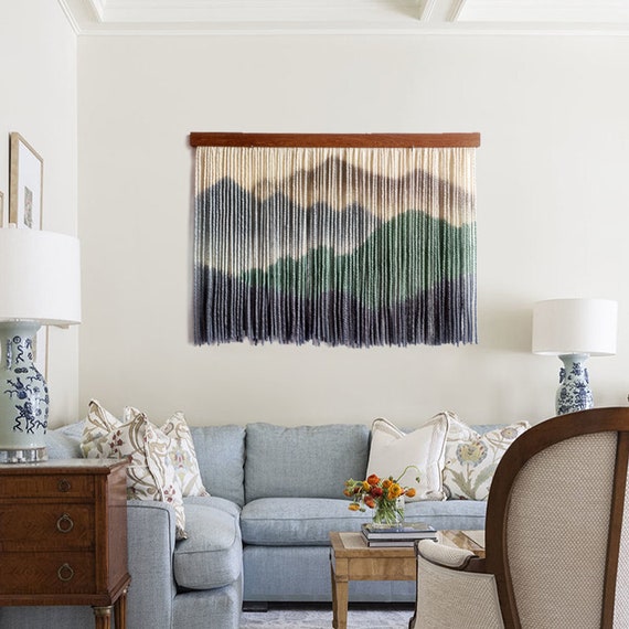 Large Wall Hanging Tapestry Decor Bohemian Macrame Wall Etsy