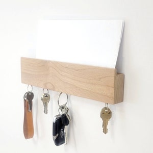 Minimal Magnetic Wooden Wall Hooks – Moss and Fog