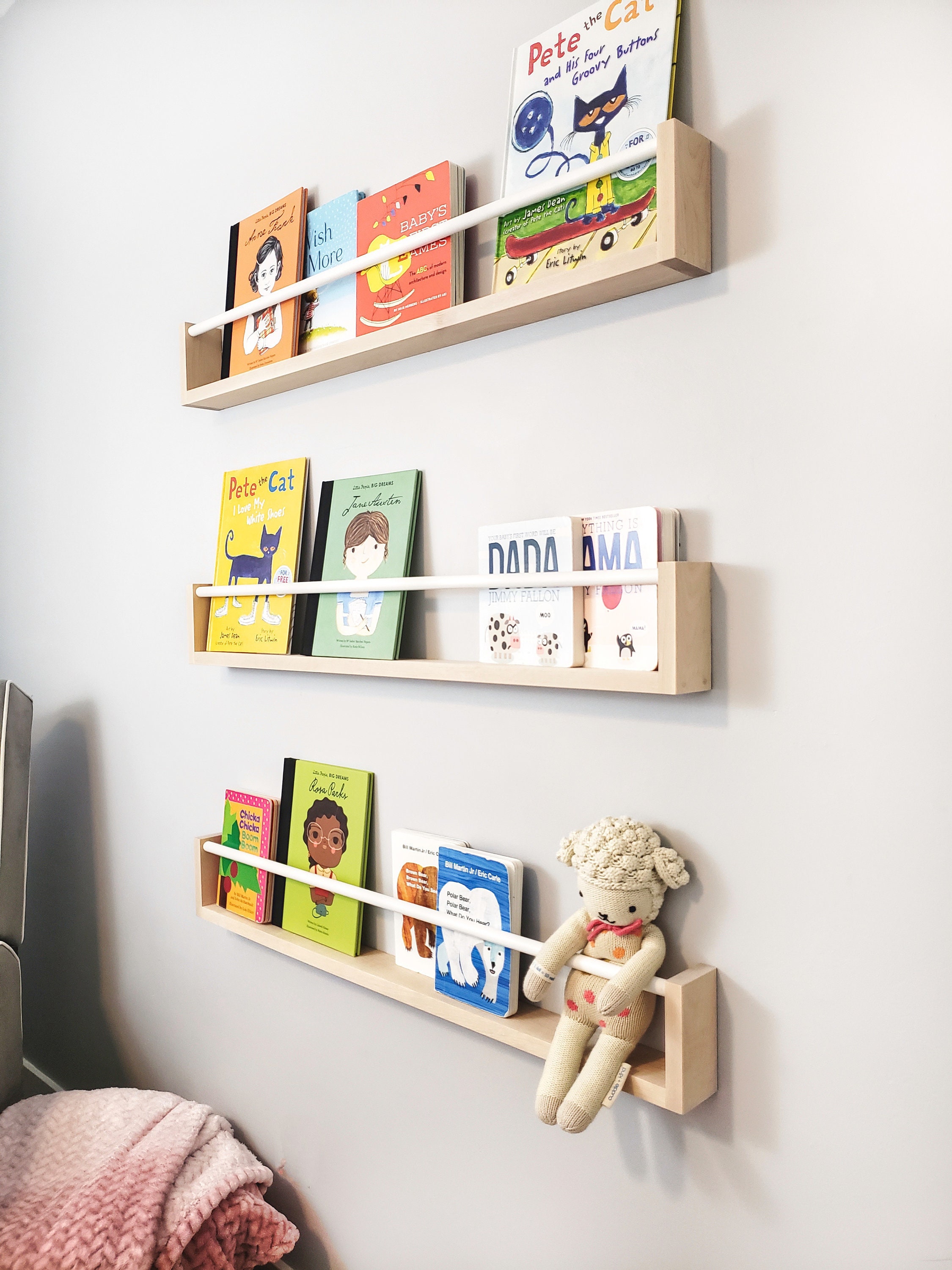 Bookcase baby room sale