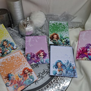 Mermaids notepad