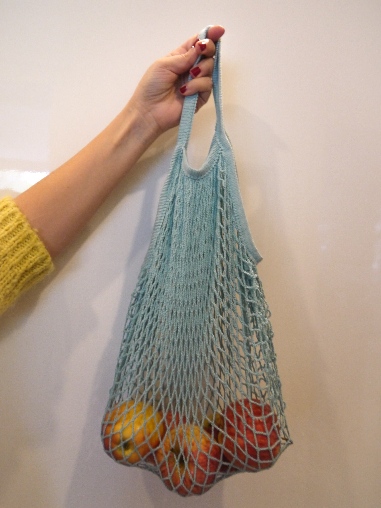 Einkaufsnetz Netztasche im Retro Stil Nachhaltigkeit Zero | Etsy