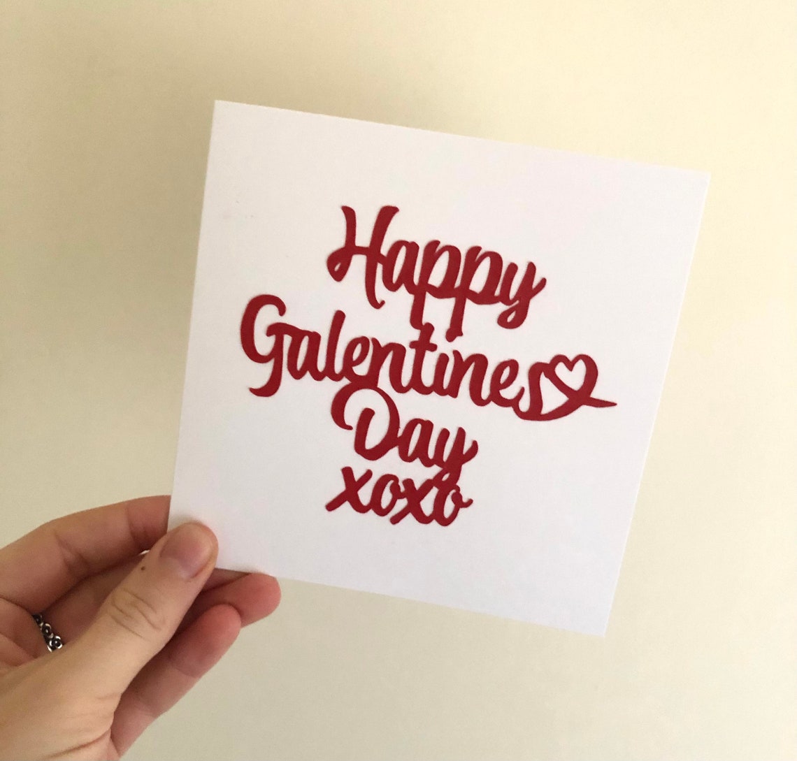 Happy Galentines Day Card Galentines Day Girl Power Girl