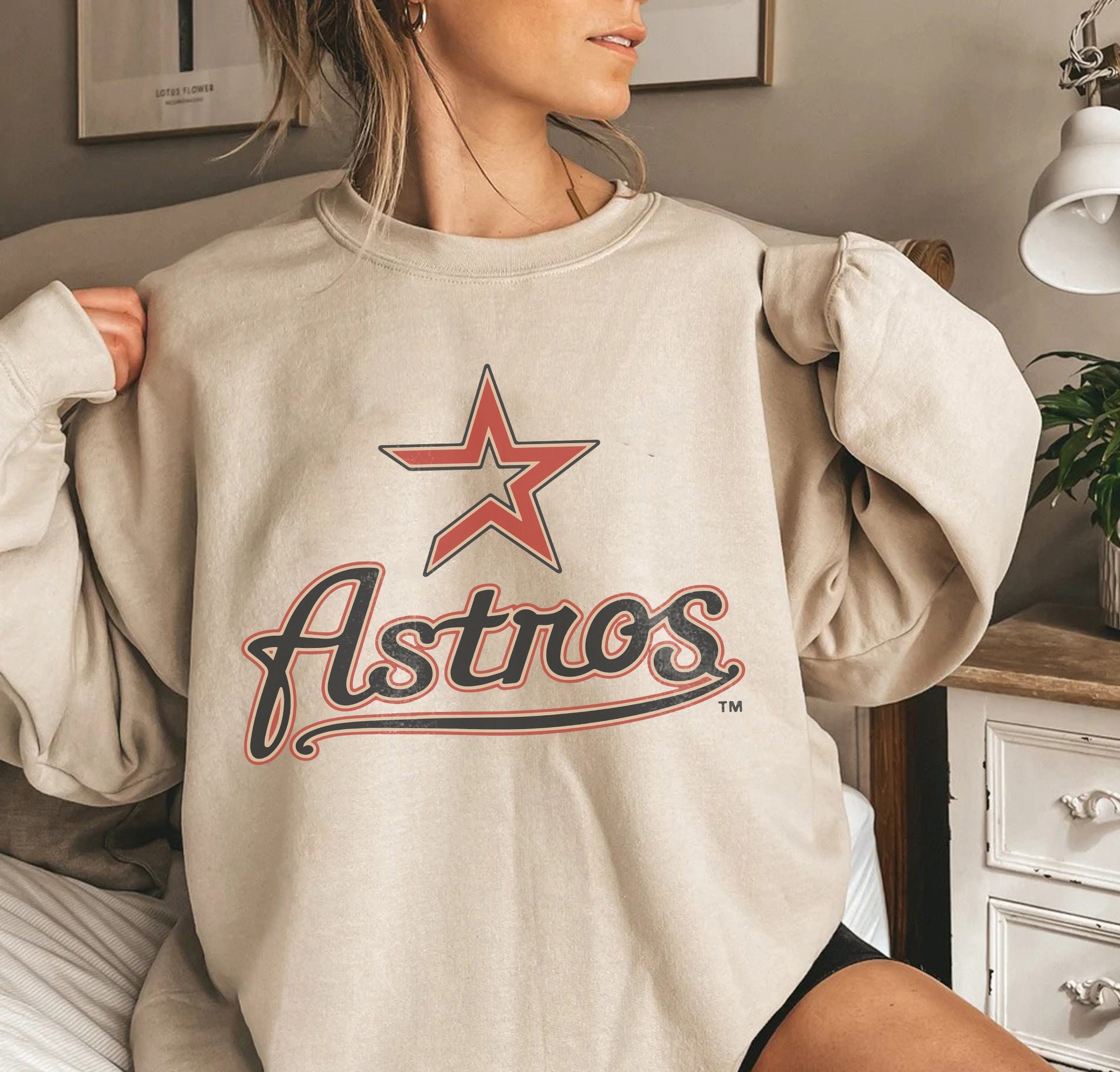 houston astros women's sweater