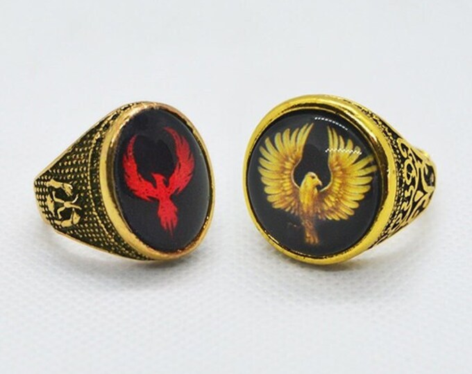 Atreides Ring Duke Leto's Seal Hawk House Crest Sigil Etsy UK