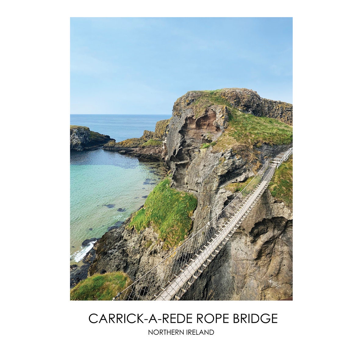 CARRICK-A-REDE Rope Bridge Northern Ireland -  Canada