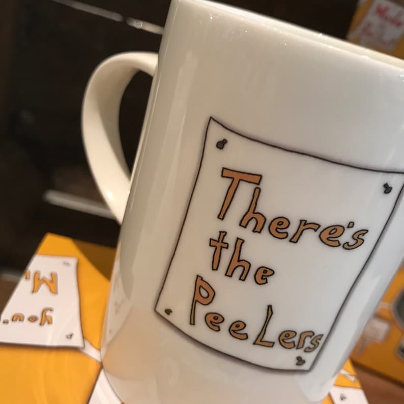 THERE'S THE PEELERS Belfast Slang Words Shankill Buy and Etsy