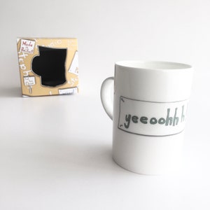 YEEOOO - Belfast Slang Words | Shankill Buy and Sell | Up the Falls | Mug Bone China Cup | Gift | Belfast Gift | Funny | Humorous