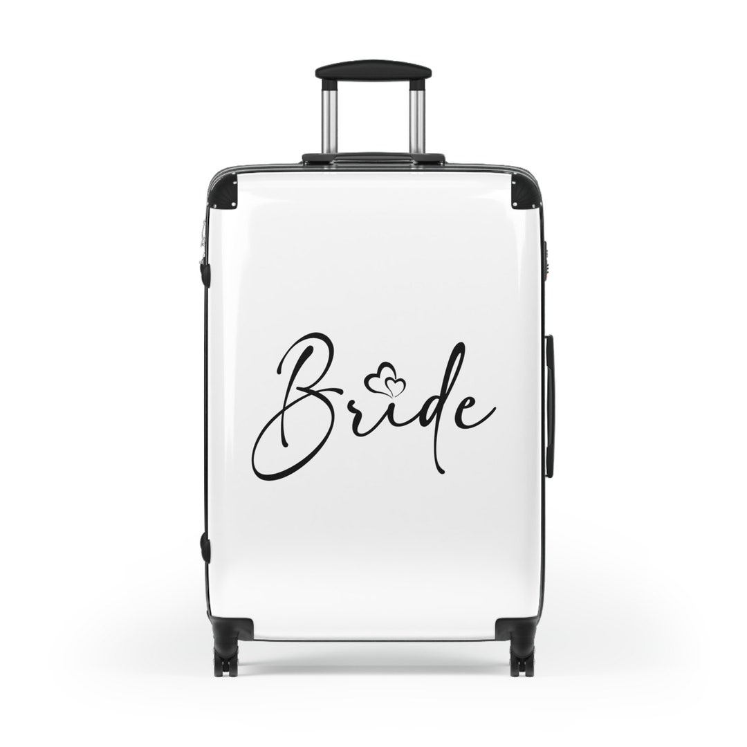 Suitcase for the Bride to Be Personalized Mr. and Mrs. Etsy