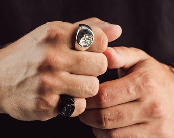 Organic Handcrafted Man Ring