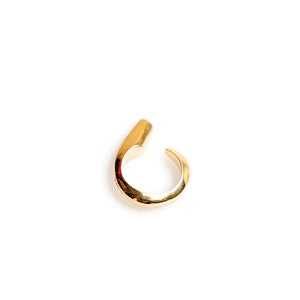 Woman Ring Unique Modern Jewelry Elan Gold PLated Silver