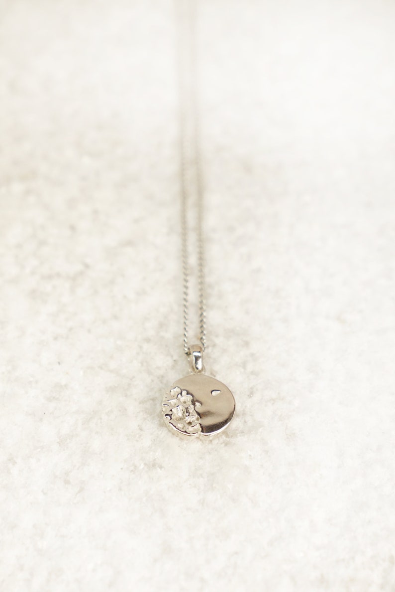 Unique Men's Moon Necklace Etsy