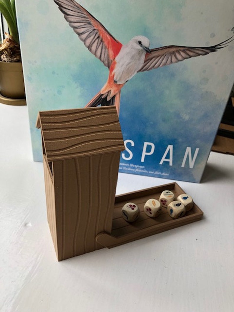 Wingspan Birdhouse Dice Tower Etsy UK