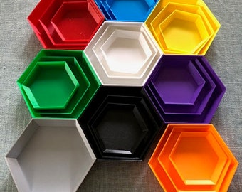 Plateaux de jeu hexagonaux