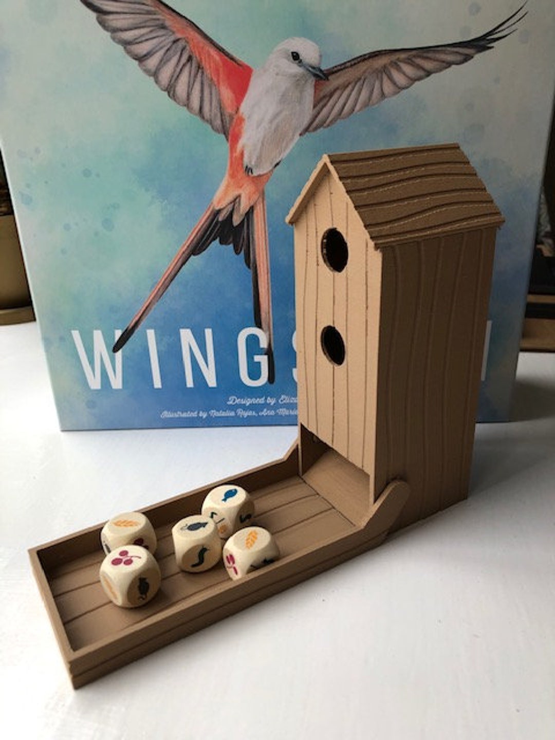 Wingspan Birdhouse Dice Tower Etsy