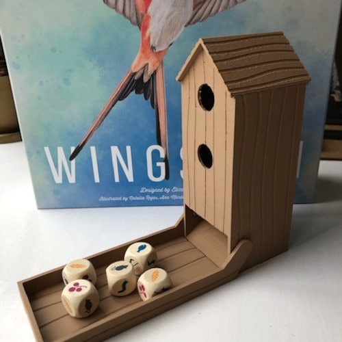 Wingspan Dice Tower Bird Dice Tower Bird House Dice Tower Etsy