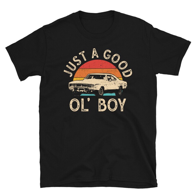 Just A Good Ol Boy Vintage Car Race Car Meme Shirt Etsy