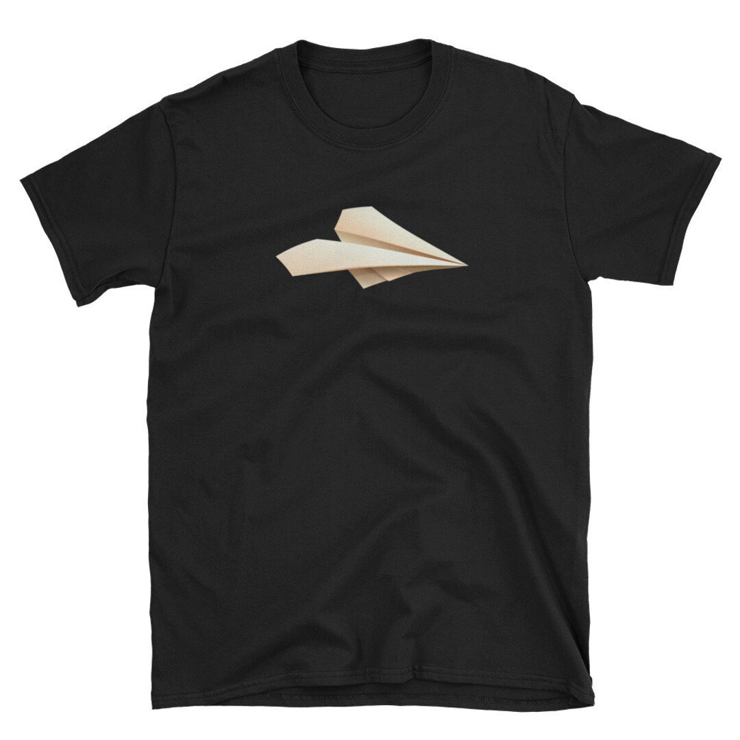 paper airplane shirt