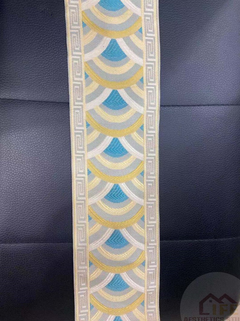 Jacquard Curtain Trim Curtain Trim Tape drapes Decorative Etsy