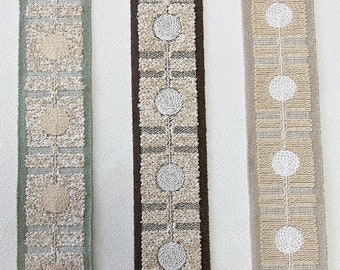 2.3" 6cm Loop-pile Fabric Trim Tape,Tapestry Ribbon By the Yard,Drapery Trim