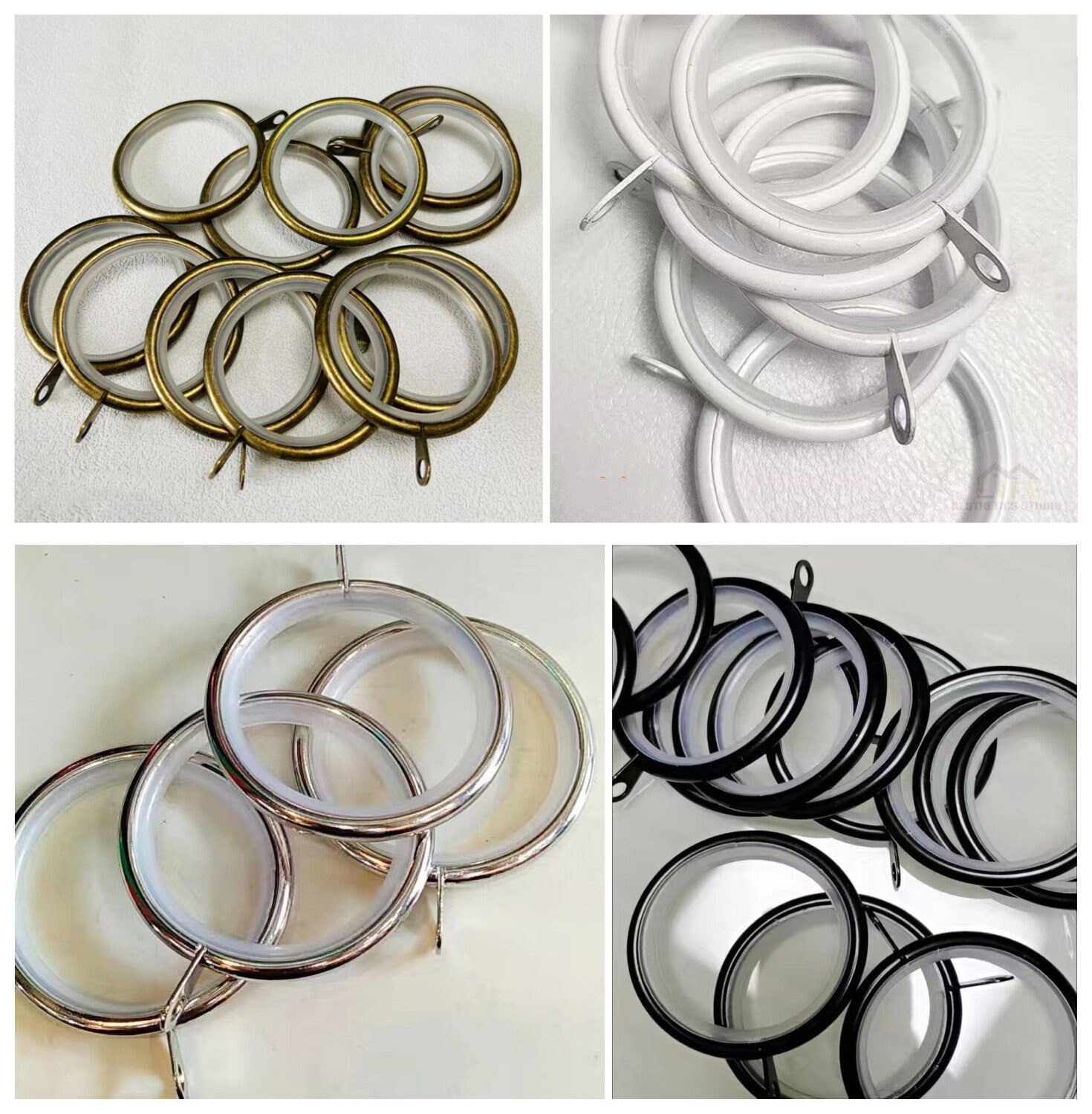 Curtain Rings & Hooks -  UK