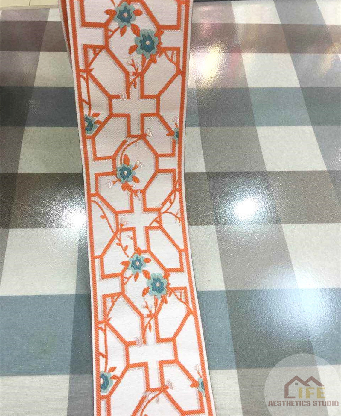 Jacquard Trim Curtain Trims Decorative Fabric Trim for Etsy