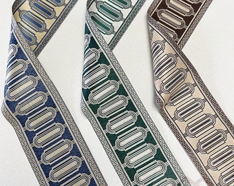 3.5“ 9cm Vintage Upholstery Trims, Renaissance Trim Fabric Trim By The Yard,Drapery Trim Curtain Trim Border Trim