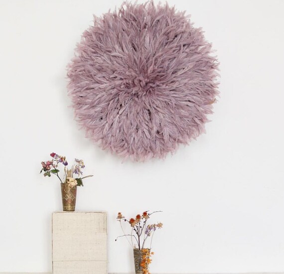 Juju Hat Mauve Wall Decor Home Headdress Tyn Image 0