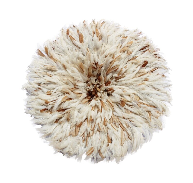 Juju Hat Wall Decor Authentic Juju Hat in White and Tan Mix Etsy